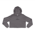 Cropped Hoodie — 'R.I.P Twenties' Minimal Vintage Comfort for Women