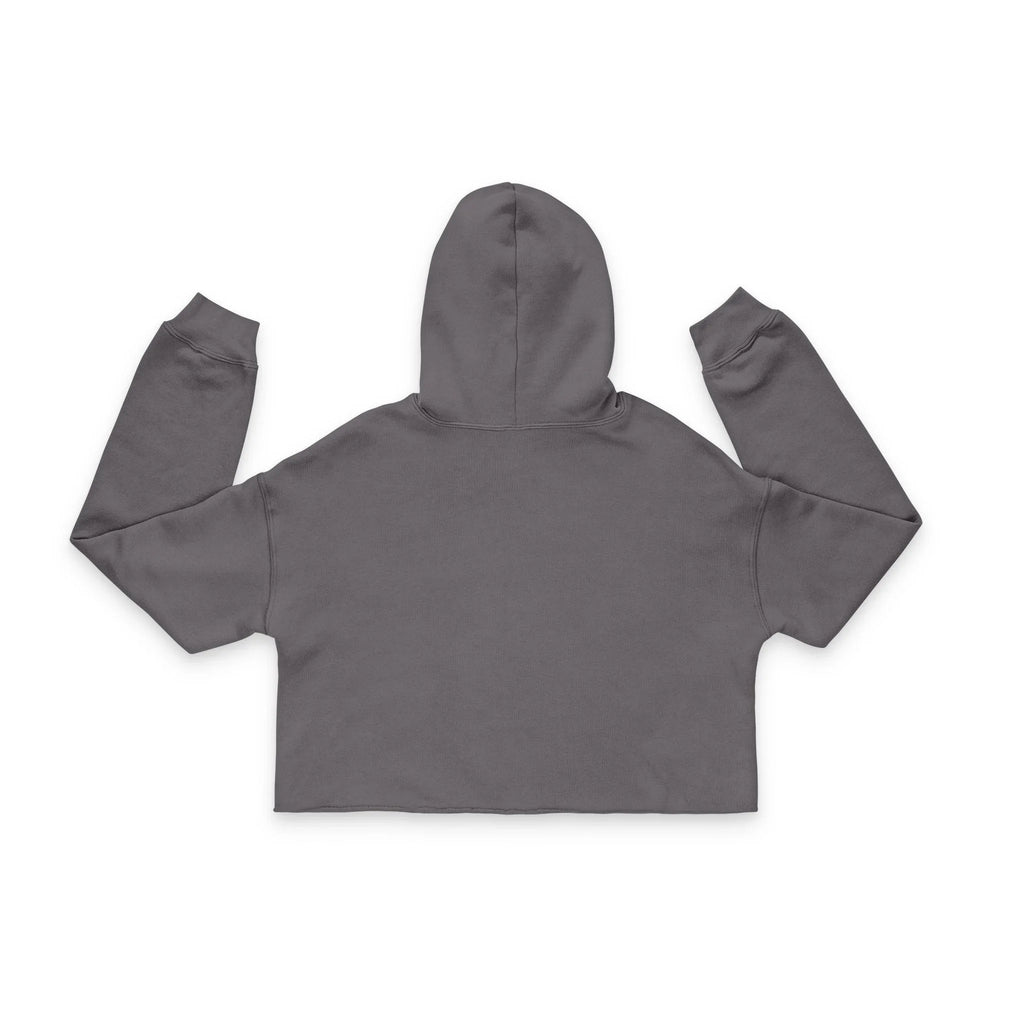 Cropped Hoodie — 'R.I.P Twenties' Minimal Vintage Comfort for Women