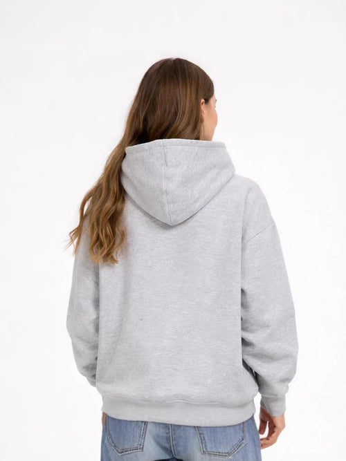 Cotton  Embroidered Sports Hoodie Casual Jogging Sweatpants Sweatshirt